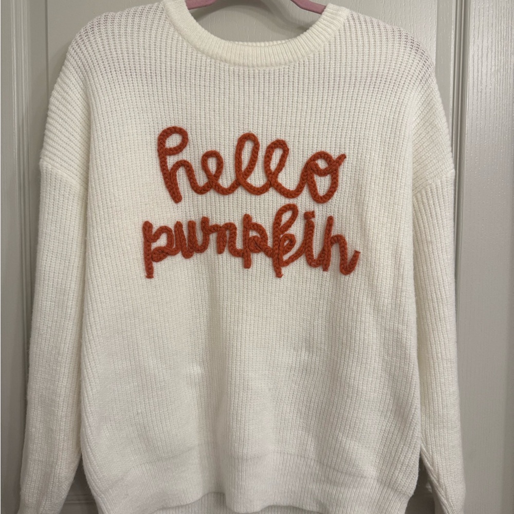 Hello Pumpkin Sweater